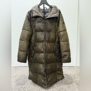 French Connection Khaki Puffer Jacket